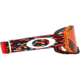 Oakley Airbrake MX Goggles w/PrizmMX Bronze, Red/Orange, OO7046-78
