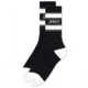 Oakley B1B Icon Socks, 3 Pcs, Mens, Blackout, Medium, FOS900353-02E-M