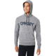 Oakley B1B PO Hoodie, Mens, Athletic Heather Grey, Extra Large, 472398-24G-XL