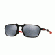 Oakley BADMAN A OO6035 Sunglasses 603504-56 - Dark Carbon Frame, Black Iridium Polarized Lenses