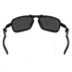 Oakley Badman Sunglasses Dark Carbon Frame, Black Iridium Polarized Lens-OO6020-01