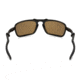 Oakley Badman Sunglasses Pewter Frame, Tungsten Iridium Polarized Lens-OO6020-02
