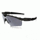 Oakley BALLISTIC M FRAME OO9213 Sunglasses 921303-32 - Matte Black Frame, Grey Lenses