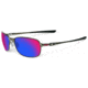 Oakley C Wire Pewter Frame w/ Red Polarized Lenses Sunglasses OO4046-03