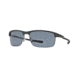 Oakley Carbon Blade Mens Sunglasses 917401-66 - Matte Pewter Frame, Grey Polarized Lenses