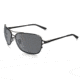 Oakley Conquest Sunglasses Polished Black/Black Frame, Black Iridium Polarized Lens-OO4101-04