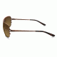 Oakley Conquest Sunglasses Satin Rose Gold/Tortoise Frame, Brown Gradient Polarized Lens-OO4101-01