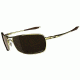 Oakley Crosshair 2.0 Sunglasses, Polish Gold Frame, Bronze Lens, Polarized OO4044-02