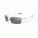 Oakley Dispute Womens Sunglasses, Arctic Frame, Grey Lens OO9233-01