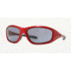 Oakley ENCOUNTER OO9091 Sunglasses 909104-59 - Metallic Red Frame, Grey Lenses