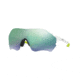 Oakley EVZERO RANGE A OO9337 Sunglasses 933704-38 - Polished White Frame, Jade Iridium Lenses