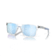 Oakley Exchange Sun Sunglasses, Polished Clear, PRIZM Sapphire Polarized, PRIZM Sapphire Polarized, OO9483-0356