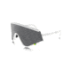 Oakley Eyeshade - Heritage Collection Unisex Sunglasses, TDF White Frame, Black Iridium Lens OO9259-04
