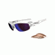 Oakley Fast Jacket Sunglasses, Polished White Frame, G30 Polar &amp; VR50 Lens OO9097-06