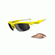 Oakley Fast Jacket Asian Fit Lemon Peel Frame w/ Black IridiumPolarized r Lenses Sunglasses OO9162-08