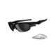 Oakley Fast Jacket Asian Fit Polished Black Frame w/ Black Iridium Lenses Sunglasses OO9162-01