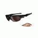 Oakley Fast Jacket Asian Fit Polished Black Frame w/ Grey Polarized arized Lenses Sunglasses OO9162-05