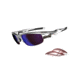 Oakley Fast Jacket Asian Fit Silver Frame w/ G30 Iridium Lenses Sunglasses OO9162-07
