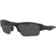 Oakley Flak Jacket XLJ Sunglasses w/ Interchangeable Lenses 11-004-63 - Matte Black Frame, Grey Lenses