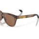Oakley Frogskins Range Sunglasses, Brown Tortoise, PRIZM Tungsten Polarized, PRIZM Tungsten Polarized, OO9284-0755