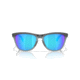Oakley Frogskins Range Sunglasses, Matte Black / Matte Crystal Black, PRIZM Sapphire, PRIZM Sapphire, OO9284-1955