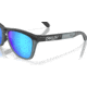 Oakley Frogskins Range Sunglasses, Matte Black / Matte Crystal Black, PRIZM Sapphire, PRIZM Sapphire, OO9284-1955