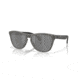 Oakley Frogskins Sunglasses, Matte Grey Ink Fingerprint, PRIZM Black, OO9013-M055