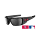 Oakley Fuel Cell Cardinals Polished Black Frame w/ Black Iridium Lenses Sunglasses OO9096-49