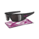 Oakley Fuel Cell Mens Sunglasses Breast Cancer - Matte Black Frame, OO Black Iridium Polarized Lens OO9096-80