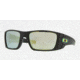 Oakley Fuel Cell Sunglasses 909614-60 - Matte Black brazil Frame, Emerald Iridium Lenses