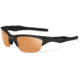Oakley Half Jacket 2.0 Sunglasses, Matte Black Frame, Persimmon and Grey Lenses OO9144-16