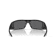 Oakley Heliostat Sunglasses, Matte Black, PRIZM Black Polarized, PRIZM Black Polarized, OO9231-0261