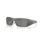 Oakley Heliostat Sunglasses, Matte Grey Ink Fingerprint, PRIZM Black, PRIZM Black, OO9231-3861