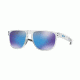 Oakley HOLBROOK R OO9377 Sunglasses 937704-55 - Clear Frame, Prizm Sapphire Lenses