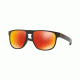 Oakley HOLBROOK R OO9377 Sunglasses 937707-55 - Polished Black Frame, Prizm Ruby Polarized Lenses