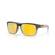 Oakley Holbrook Sunglasses, Black Fade Grey Ink, PRIZM 24K Polarized, OO9102-AH55