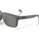 Oakley Holbrook XL Sunglasses, Matte Grey Ink Fingerprint, PRIZM Black Polarized, PRIZM Black Polarized, OO9417-5059