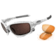 Oakley Jawbone Sunglasses - Matte Wht Frame w/ VR28 Blk Irid Array Lens, Polar 04-204