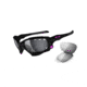 Oakley Jawbone Sunglasses - Polished Black Frame w/ Black Iridium Vented &amp; Light Grey Vented Lenses 24-274