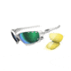 Oakley Jawbone Sunglasses - Polished White Frame w/ Jade Iridium Vented &amp; Yellow Vented Lenses 26-210