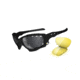 Oakley Jawbone Sunglasses - Matte Black Frame w/ Black Iridium Vented Array Lenses 04-207
