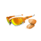 Oakley Jawbone Sunglasses - Atomic Orange Frame w/ Fire Irdium Vented Array Lenses 04-206