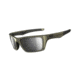 Oakley Jury Sunglasses - Distressed Silver Frame w/ Black Iridium Polarized Lenses OO4045-05