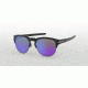 Oakley LATCH KEY OO9394 Sunglasses 939402-55 - Matte Black Frame, Violet Iridium Lenses