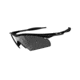 Oakley M-Frame Hybrid Sunglasses - Jet Black Frame w/ Black Iridium Lenses 09-187
