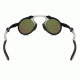 Oakley Madman Sunglasses Dark Carbon Frame, Ruby Iridium Polarized Lens-OO6019-04