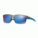 Oakley MAINLINK OO9264 Sunglasses 926403-57 - Grey Ink Frame, Sapphire Iridium Lenses