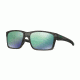 Oakley MAINLINK OO9264 Sunglasses 926404-57 - Grey Smoke Frame, Jade Iridium Lenses