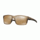 Oakley MAINLINK OO9264 Sunglasses 926406-57 - Matte Sepia Frame, Tungsten Irid Polar Lenses