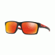 Oakley Mainlink OO9264 Sunglasses 926426-57 - Matte Black Frame, Prizm Ruby Lenses
